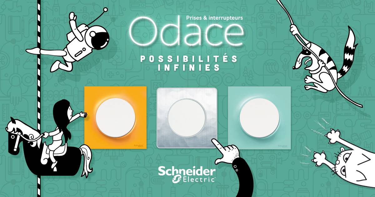 Appareillage Odace Schneider